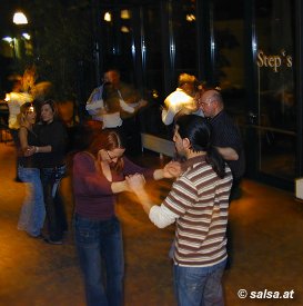 Salsa in Kaiserslautern: Steps (click to enlarge - anklicken zum Vergrößern)
