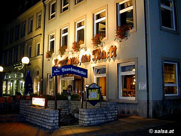 Salsa im Brauhauskeller in Schweinfurt: das Brauhaus