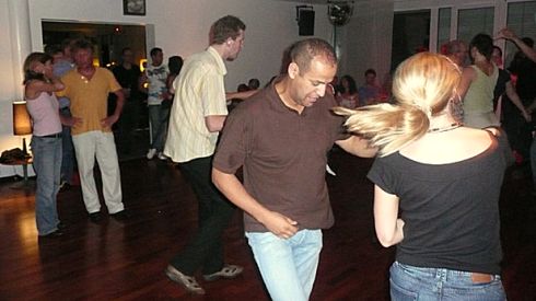 Salsa in Tübingen: Salsaontop Party der Tanzschule Salsamara