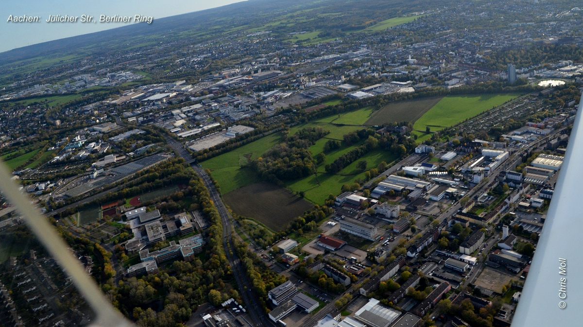Aachen, J�licher Str.: Luftbild