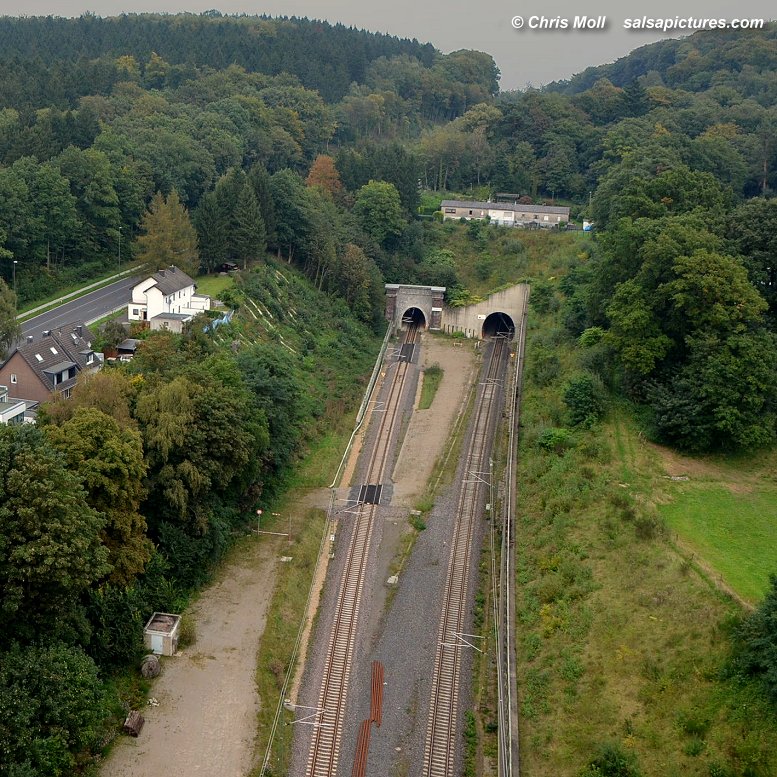 Aachen, L�tticher Strasse: Luftaufnahme aus einem Heissluftballon