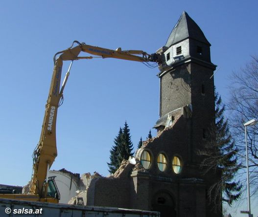 Garzweiler 2, Alt-Otzenrath: Huser und Kirchen werden abgerissen